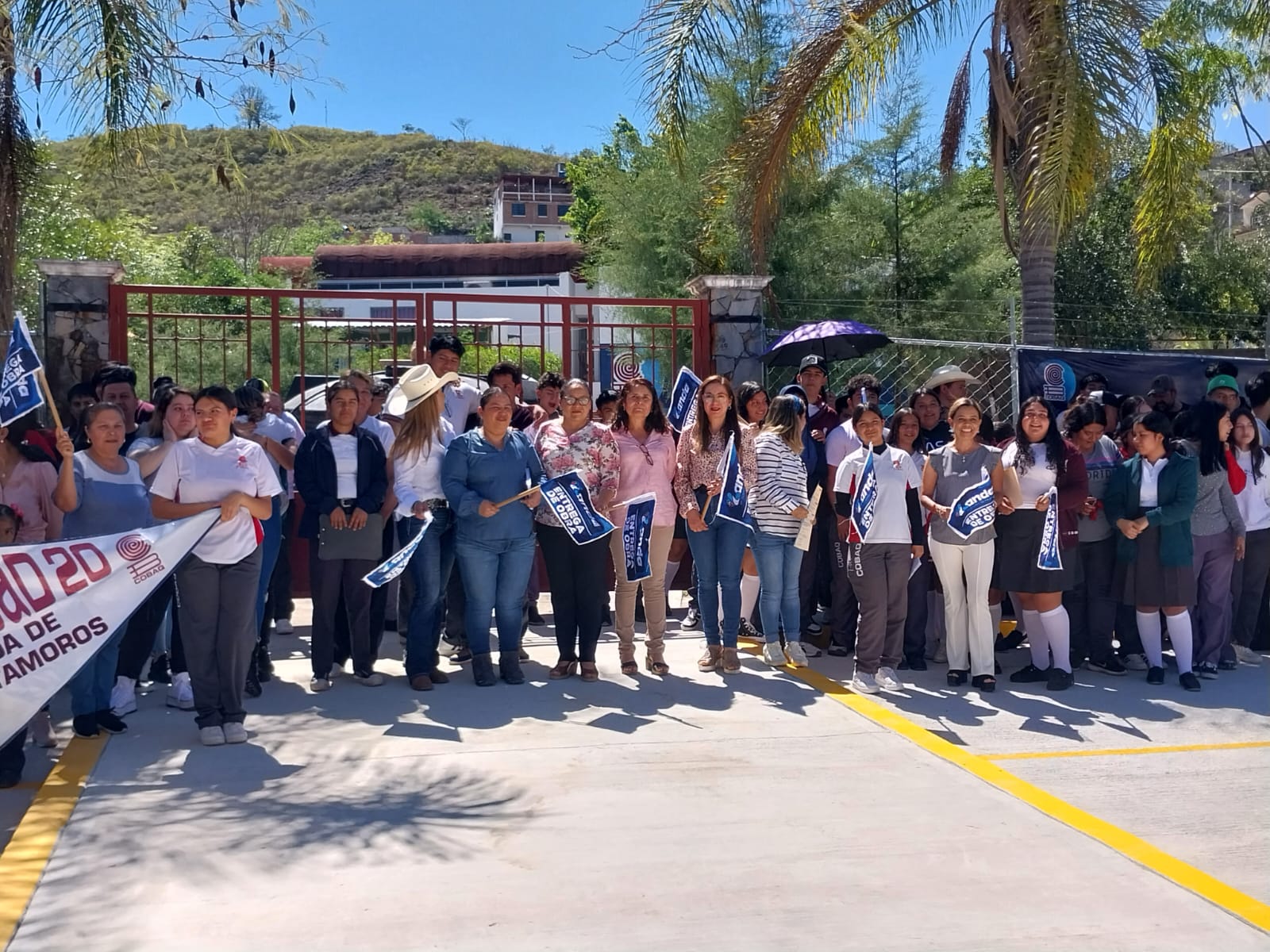 Inversion-de-690-Mil-Pesos-para-la-Mejora-de-Acceso-a-COBAQ-Landa Inversión de 690 Mil Pesos para la Mejora de Acceso a COBAQ Landa