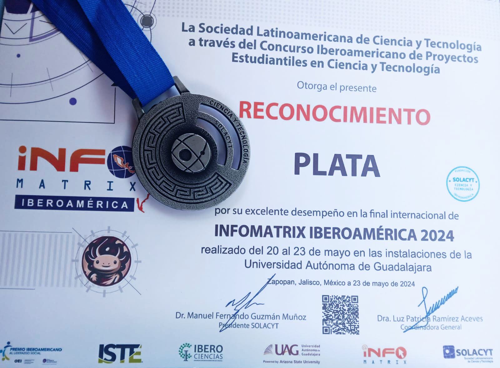 Queretano-gana-Medalla-de-Plata-en-INFOMATRIX-IBEROAMERICA-2024-2 Queretano gana Medalla de Plata en INFOMATRIX IBEROAMÉRICA 2024