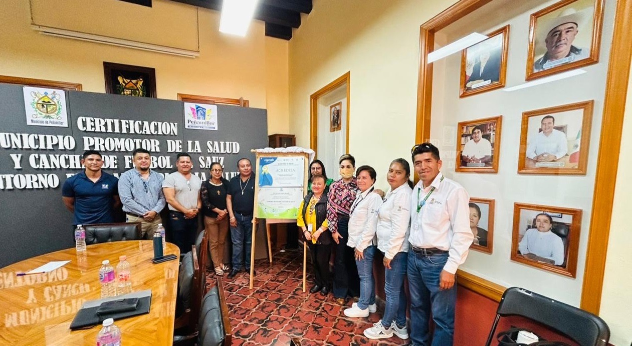 Recibe-Penamiller-certificacion-como-Municipio-Promotor-de-la-Salud Recibe Peñamiller certificación como Municipio Promotor de la Salud