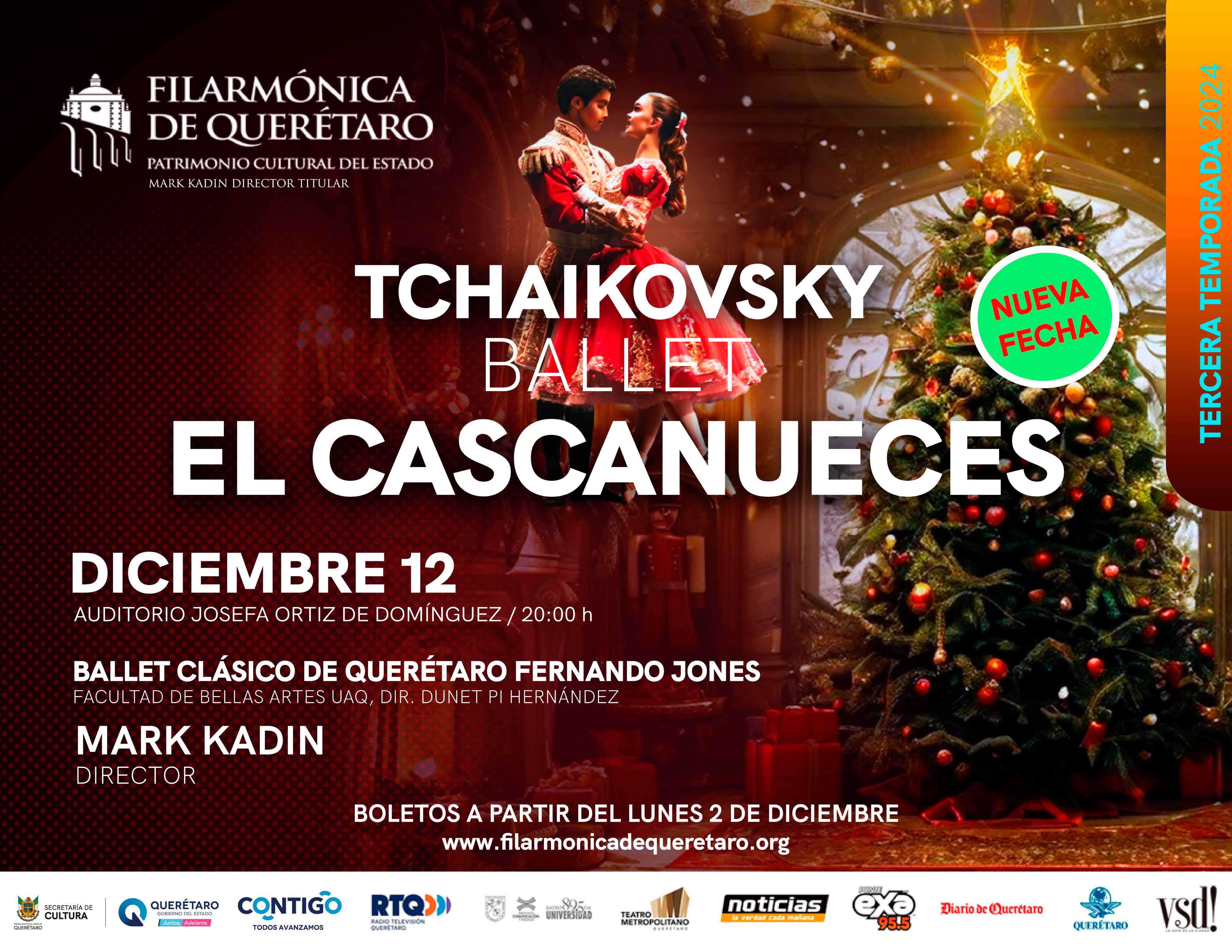 12-de-diciembre-nueva-fecha-para-el-Cascanueces-anuncia-la-OFEQ 12 de diciembre, nueva fecha para el Cascanueces, anuncia la OFEQ