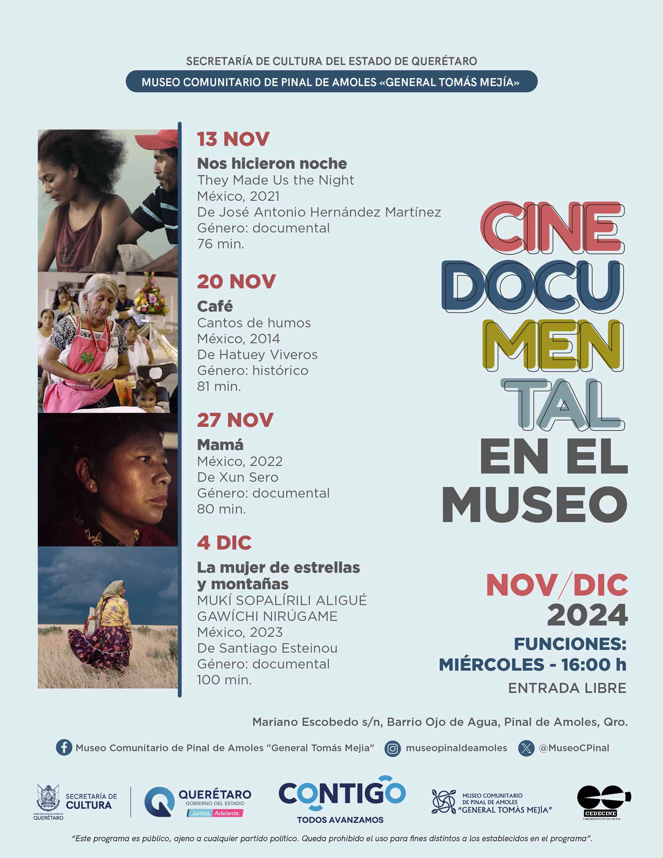 Llega-a-Pinal-de-Amoles-el-ciclo-Cine-documental-en-el-museo Llega a Pinal de Amoles el ciclo Cine documental en el museo
