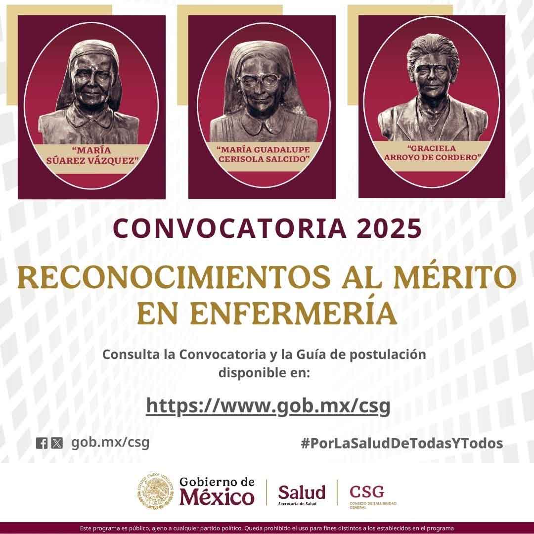 Emite-Secretaria-de-Salud-convocatoria-para-los-reconocimientos-al-Merito-en-Enfermeria-2025-2 Emite Secretaría de Salud convocatoria para los reconocimientos al Mérito en Enfermería 2025