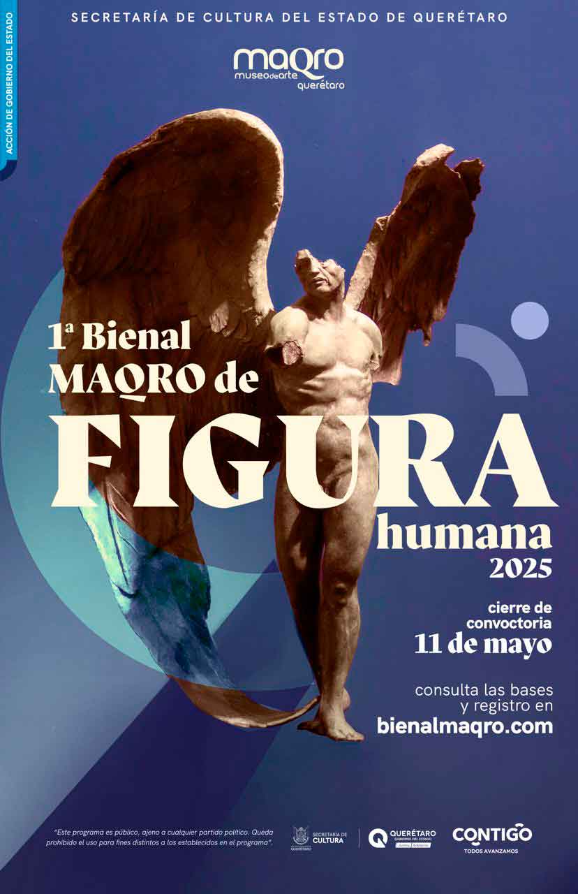 Lanza-SECULT-convocatoria-para-la-1-Bienal-de-Dibujo-Pintura-y-Escultura-de-Figura-Humana-MAQRO-2025 Lanza SECULT convocatoria para la 1ª Bienal de Dibujo, Pintura y Escultura de Figura Humana MAQRO 2025