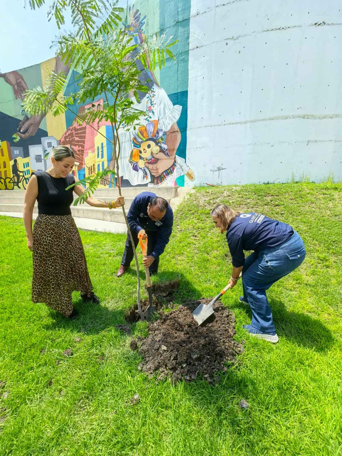 Celebran-el-Dia-del-Medio-Ambiente-con-reforestacion-en-el-Gomez-Morin-2 Celebran el Día del Medio Ambiente con reforestación en el Gómez Morin