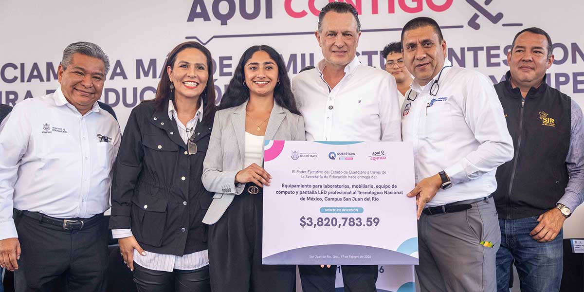 Kuri-entrega-equipo-tecnologico-y-anuncia-nueva-cancha-en-San-Juan-del-Rio-2 ?? ¡Con todo por la educación! Kuri entrega equipo tecnológico y anuncia nueva cancha en San Juan del Río