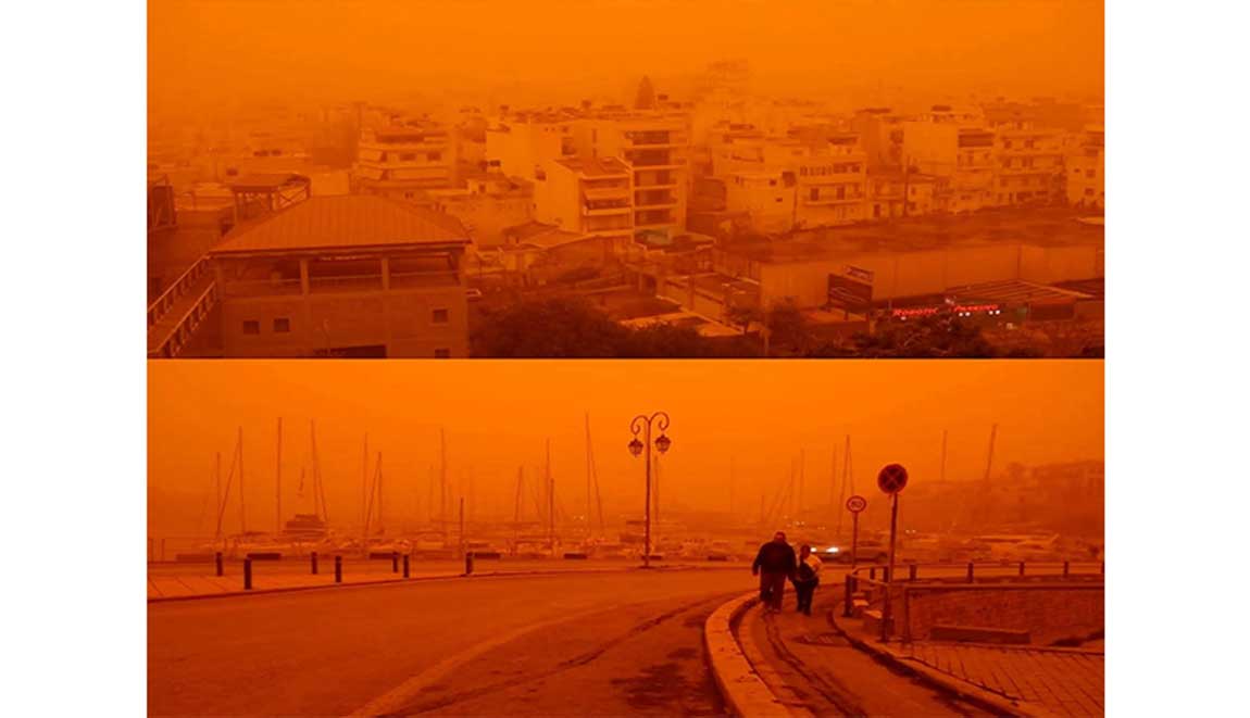 Ola-de-polvo-anaranjado-del-Sahara-cubre-Creta-y-sorprende-a-habitantes Ola de polvo anaranjado del Sahara cubre Creta y sorprende a habitantes??️