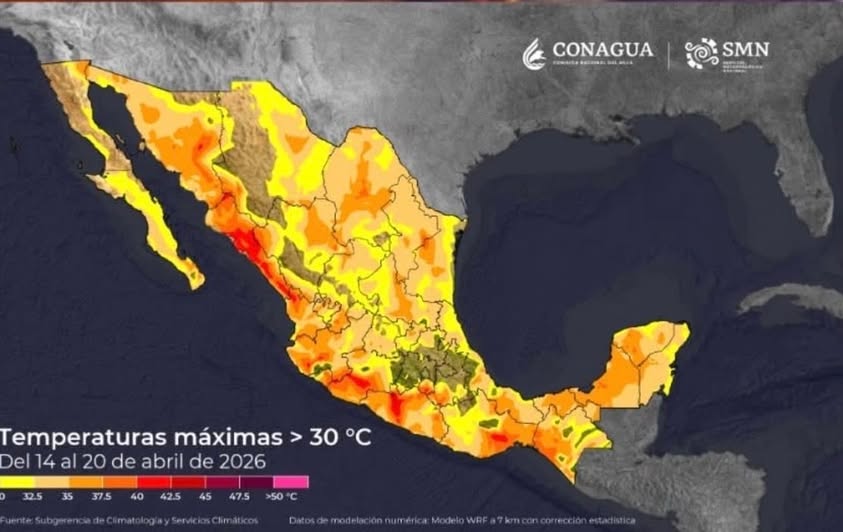 Onda-de-calor-afectara-a-nueve-estados-con-temperaturas-de-hasta-45-grados ?️ Onda de calor afectará a nueve estados con temperaturas de hasta 45 grados
