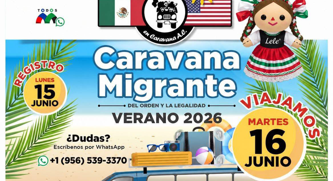 Anuncian-Caravana-de-Verano-para-migrantes-con-salida-desde-Laredo-Texas Anuncian Caravana de Verano para migrantes con salida desde Laredo, Texas