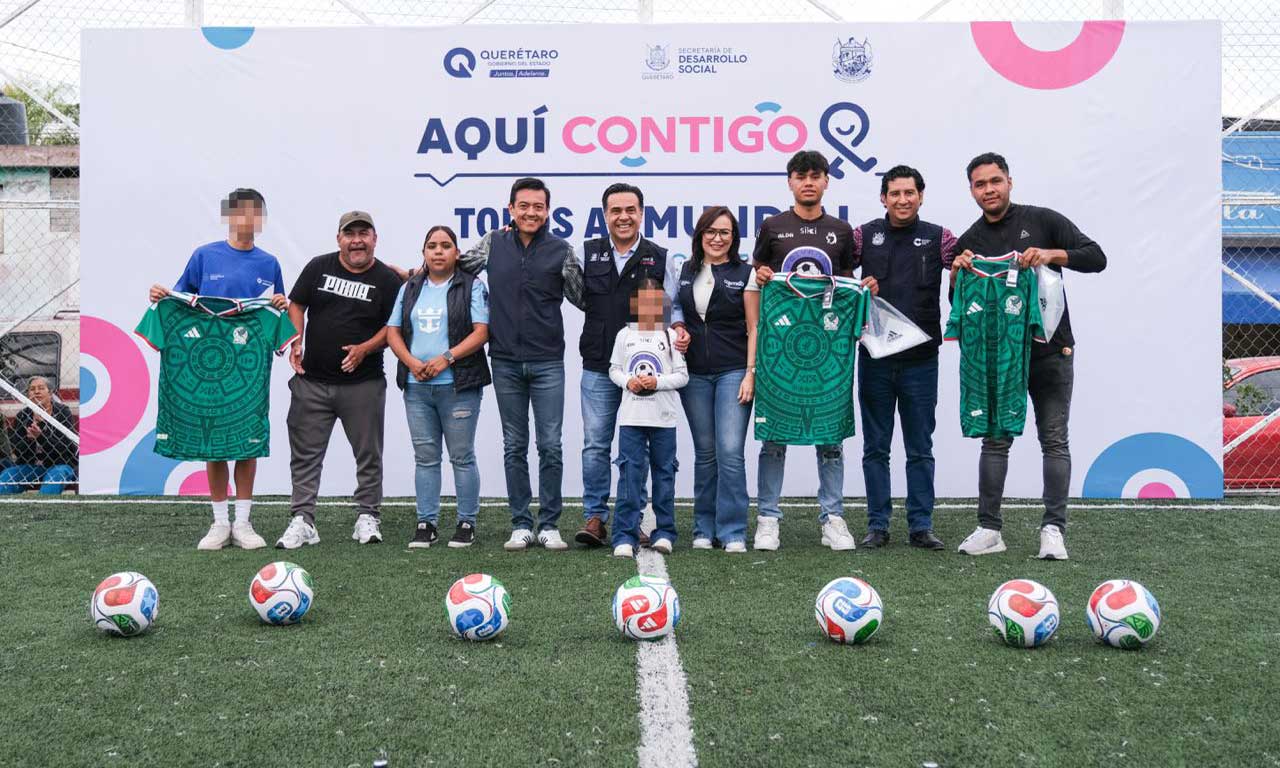 Inaugura-Luis-Nava-torneo-2 Inaugura Luis Nava torneo “Todos al Mundial Contigo” en Corregidora