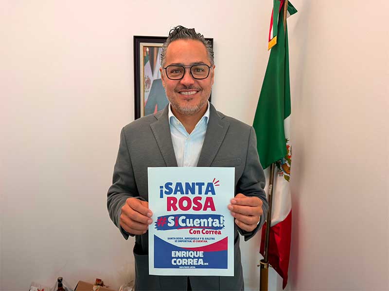 Acusa-Enrique-Correa-a-Morena Acusa Enrique Correa a Morena de proponer municipalización inviable de Santa Rosa Jáuregui