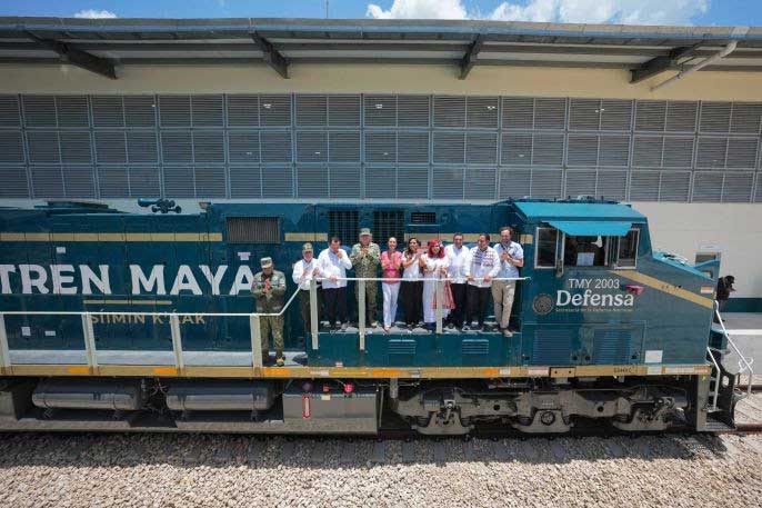 Anuncian-llegada-de-las-primeras-12-2 Anuncian llegada de las primeras 12 locomotoras para el Tren Maya de carga