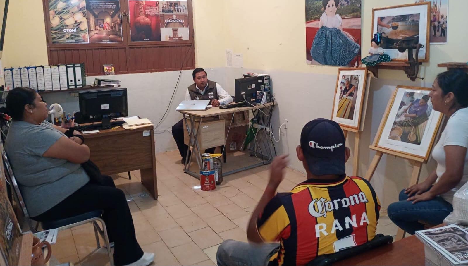 Reunion-en-Toliman Alistan todo para la Feria de la Gordita 2026 en Toliman