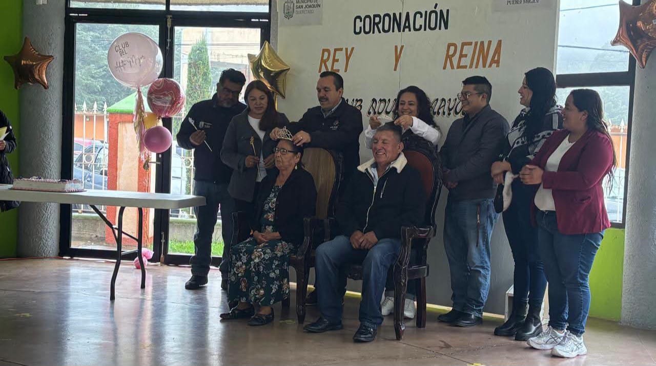 San-Joaquin-coronacion Alegría y tradición en San Joaquín Coronaron a la Reina y el Rey del Club del Adulto Mayor