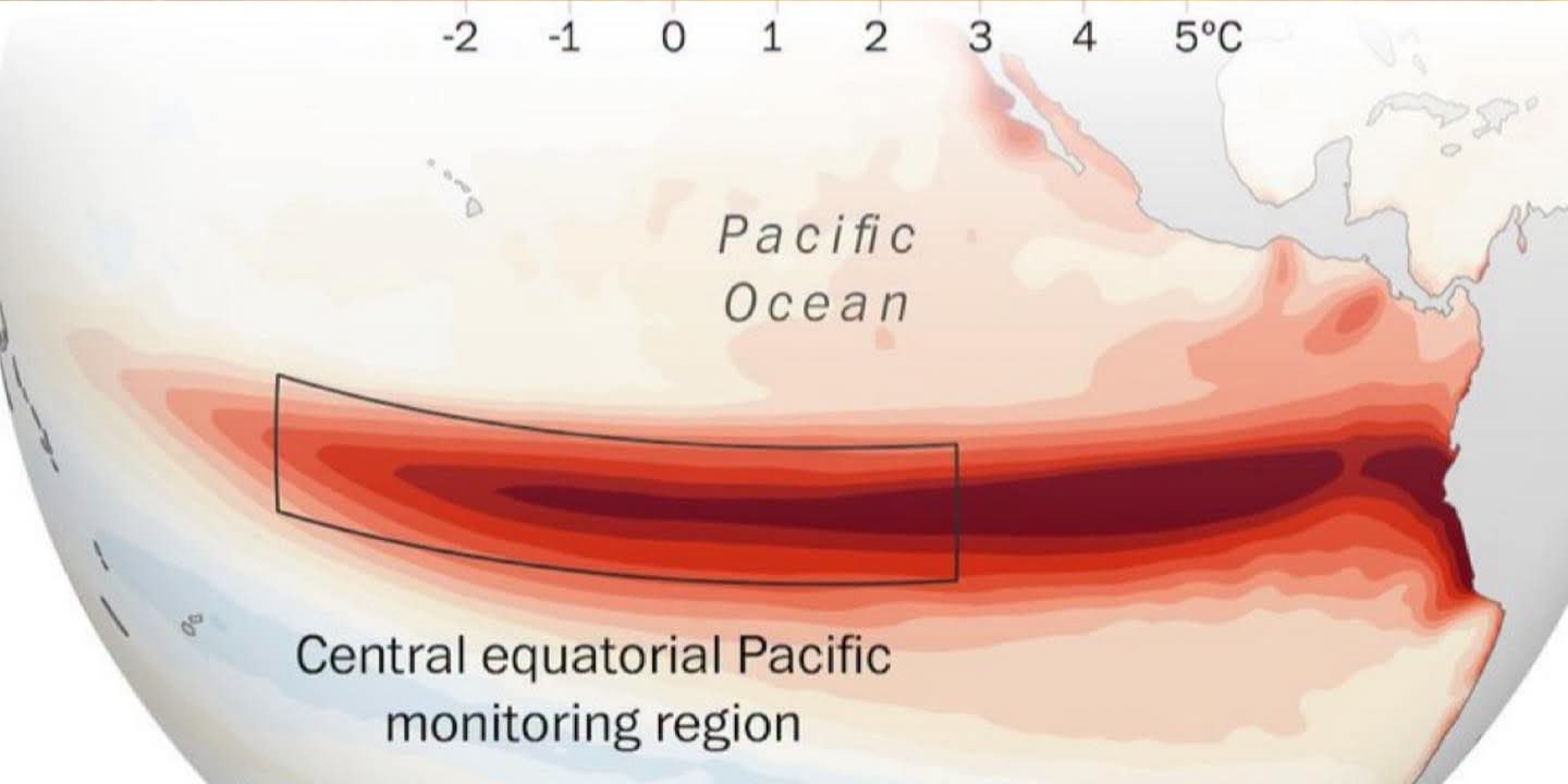 Fenomeno-del-nino El fenómeno de «El Niño» podría ser el mas fuerte este verano
