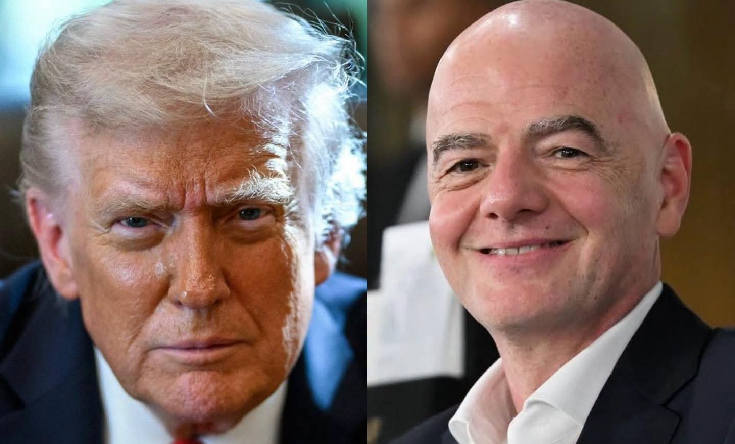Trump-respalda-a-Infantino Trump defiende con todo a Infantino en la FIFA
