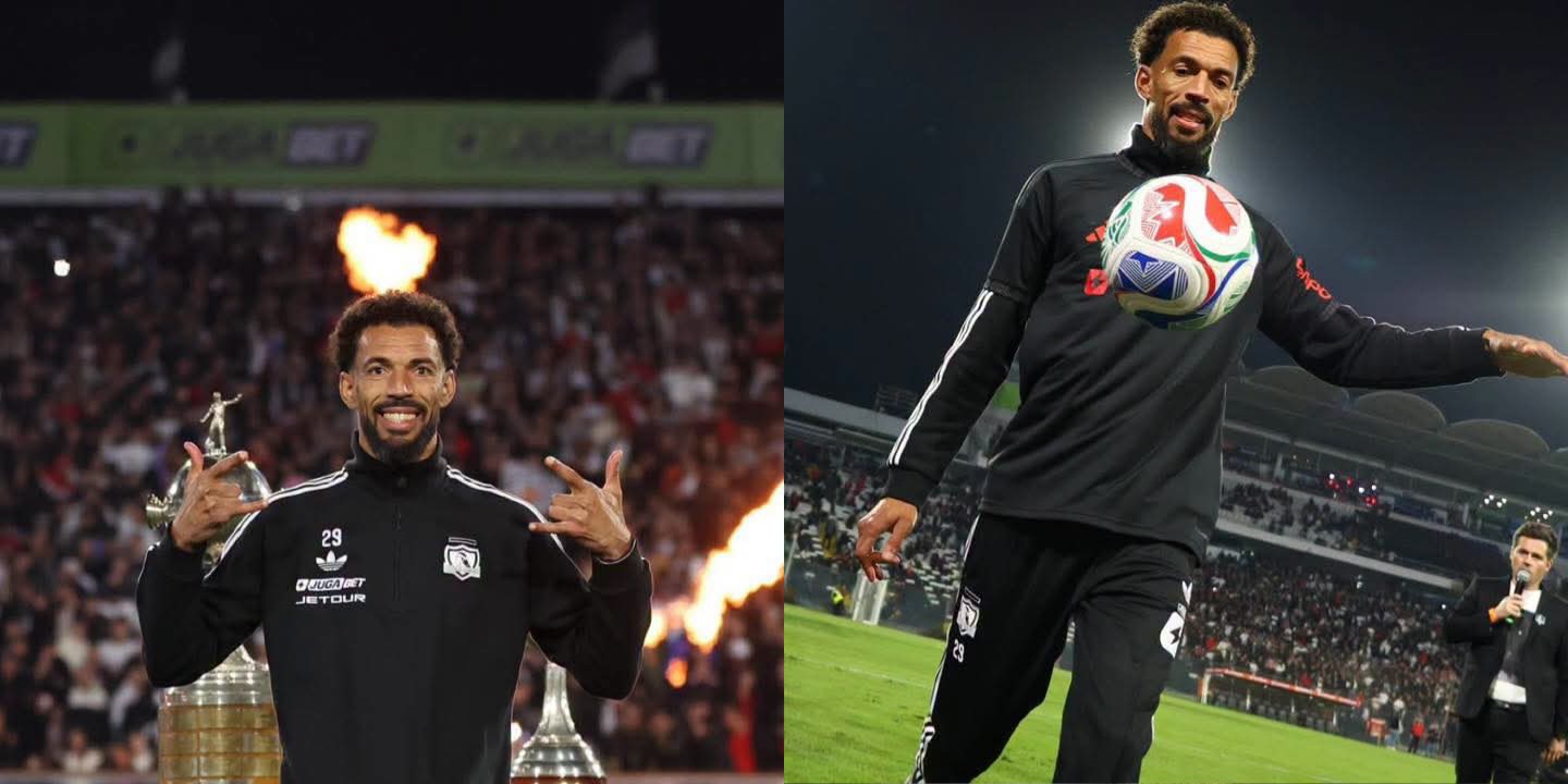 Vozinha-en-Colo-Colo El portero de Cabo Verde Vozinha ya fue presentado en Colo Colo