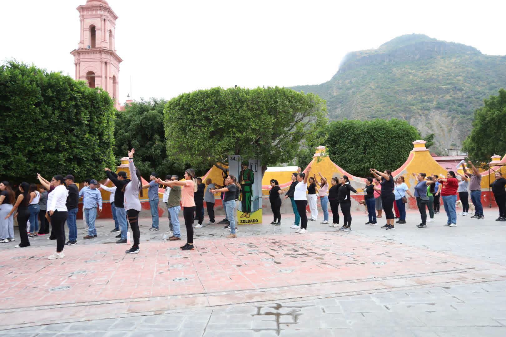 Peñamiller fomenta habitos saludables con activación física