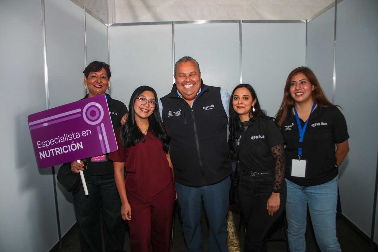 Realiza-la-AMEQ-primera-2 Realiza la AMEQ primera Jornada de Salud QroTaxi en beneficio de operadores y sus familias