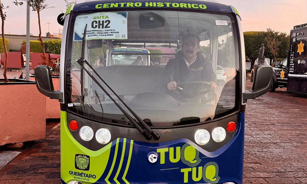Supera-el-Transporte-Electrico-2 Supera el Transporte Eléctrico Gratuito “Eqrobus” los 35 mil viajes en el Centro Histórico de Querétaro #SierraGordaOnline